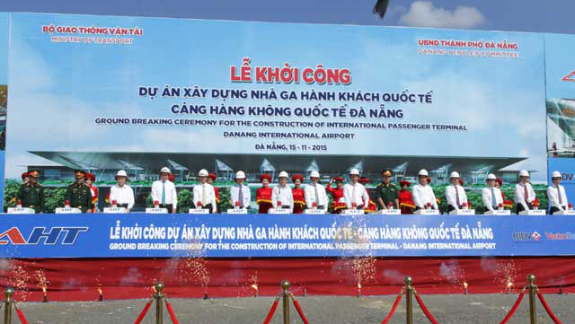 Inician construcción de nueva terminal del Aeropuerto Internacional de Da Nang